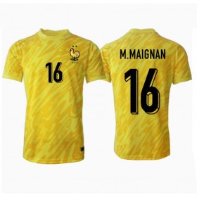 Frankreich Mike Maignan #16 Torwart Heimtrikot EM 2024 Kurzarm